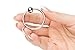 Metal Penis Ring Glans Cock Rings for Men Sex Erection Reusable Small Gift (26mm, Empire Ring)