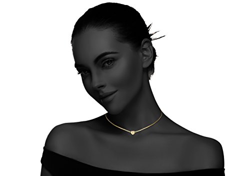 5 Initial+Necklace+14K+Handmade+Personalized+Necklace