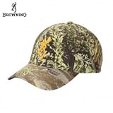 Browning Rimfire 3D Buckmark Cap, Realtree Max1 Camo, Semi-Fitted