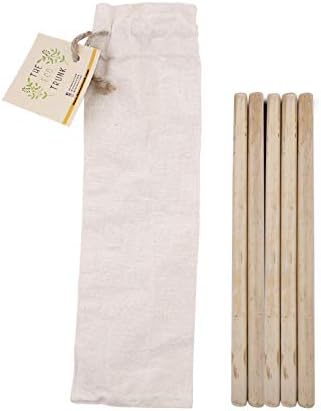 The Eco Trunk - Reusable, Eco-Friendly Bamboo Straws - Set of 5