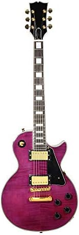 XUJJA 22 Frets Mahogany Wood Purple Rosewood Fingerboard Electric Guitar XUJJA