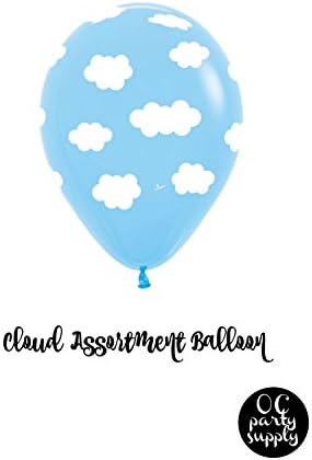 Cloud Balloons, Cloud Assortment Balloons, 11 inch Balloons, Clouds, Balloon, Party Decor, Party Supplies, Balloon Decor
