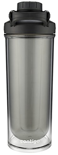 Contigo Shake & Go Fit Double-Wall Twist Lid Shaker Bottle, 