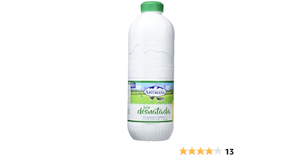 Central Lechera Asturiana Leche Desnatada - Paquete de 6 x ...