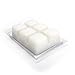 Shortie's Candle Company Coconut Lime Verbena Wax Melts - Formula 117-1 Highly Scented 3 Oz. Bar - Made with Natural Oils - Fruit & Berry Air Freshener Cubes Collection