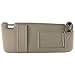 IAMAUTO 89958 New Sun Visor Right Passenger Side Tan Beige for 2007 2008 2009 2010 2011 Toyota Camry Without SUNROOF