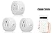 Smart Home Mini Smart Plug by Wasserstein Compatible with Alexa, Wi-fi control all your Devices Wherever you are; No expensive hub required, Simple Plug & Play Socket (3 Pack)