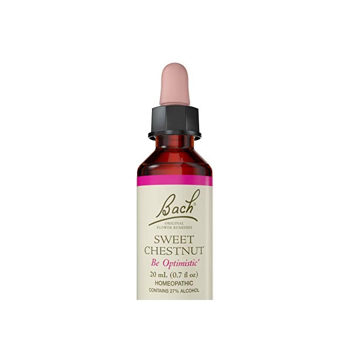Bach Original Flower Remedies, Sweet Chestnut for Optimism, Natural Homeopathic Flower Essence, Holistic Wellness and…