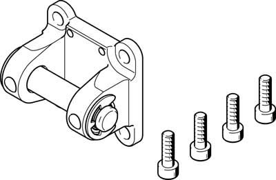 Festo 176946 Model SNCB-50-R3 Swivel Flange