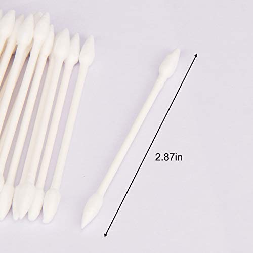 Amariver 600 Pieces Cotton Swabs,Disposable Precision Double Tips Cotton Swabs for Beauty Pet Care Baby Care(3 x 200pcs)
