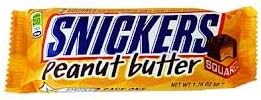 SNICKERS Peanut Butter Squared - 51g - Mars Incorporated American Candy BAR - 6 Bars