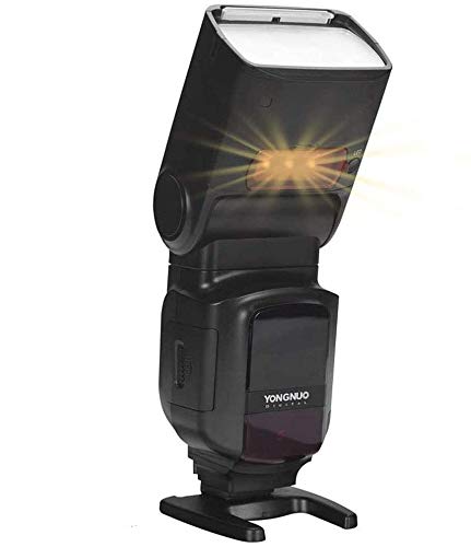 YONGNUO YN968N II Wireless TTL Flash Speedlite 1/8000s HSS Built-in LED Light 5600K Compatible with YN622N YN560 Wireless System + NAMVO Diffuser