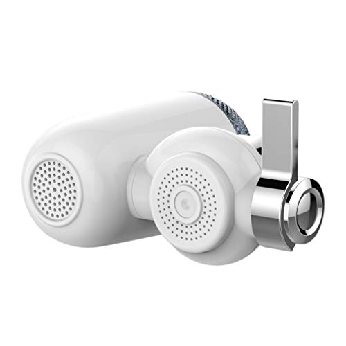 IREALIST Filtration System, Faucet Mount Drinking Tap Water Filter, RO-5, Off White