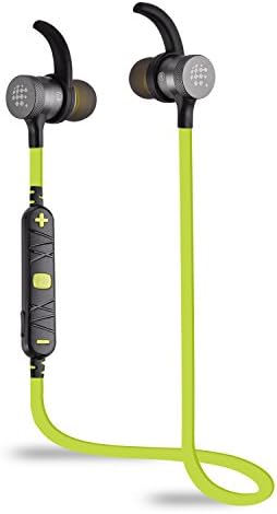 WIMAZE Bluetooth 4.1 In-Ear Sports Wireless Runnning Stereo Magnetic Headphone With Built- in Microphone for iPhone,Tablets,Android Phones