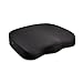 Kensington Seat Cushion for Office, Desk Chair Cushion, Car Seat Cushion, Pain Relief Memory Foam Seat Rest, Computer Chair Pad, Ergonomic Office Chair Cushion, Chair Pillow, Black K55805WW 410x470x72