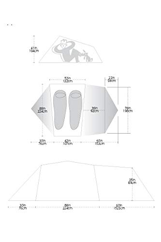 Big Agnes Copper Hotel HV UL2 Backpacking Tent, 2 Person - Thumbnail 6