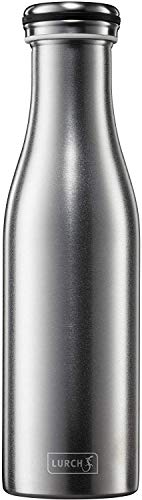 Lurch 240229 - Thermos per bevande calde e fredde, in acciaio INOX a doppia parete, 0,5 l