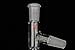 Glass Distilling Adapter Three Way Joints 24/40, Glass Distilling Head