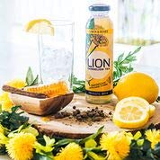 LION Dandelion Tea – 6 Bottle Variety Sampler - Improves digestion and a super detoxifier Delicious and Refreshing Whole plant (dandelion leaf, root, flower).Anti-inflammatory and antioxidant.