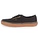 Vans Unisex's Low Neck Sneakers, Black Schwarz Black Rubber, 44 EU