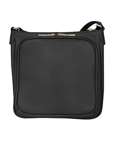 Roma Leathers Leather Locking Concealment Crossbody Purse CCW