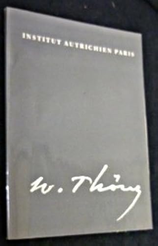 Download Institut autrichien, Paris... Wilhelm Thöny, 1888-1949, dessins, aquarelles, sanguines, peintures à l'huile : . Du 19 juin au 18 juillet 1964... Préface par Walter Koschatzky, traduite de l'allemand PDF