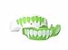 Battle Fang Mouth Guard (2-Pack), Neon Green/White, Youth