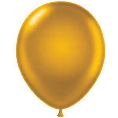 Matissa 5 pcs 36" (90 CM) Extra Large Balloons Giant big Pearlised Latex Air or Helium Wedding Birthday Christmas Party Decoration (Gold)