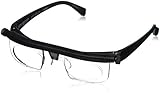 Adlens Adjustable Eyewear - Nearsighted - Farsighted - Eyewear For Men and Women - Eyeglasses - For Driving + Computer + Watching TV = Reading - Non Prescription Lenses - By Brandon Sciences
