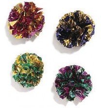 HDP Mylar Balls Cat Toys Size:Pack of 24