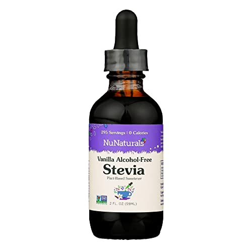 NuNaturals Liquid Stevia, SugarFree Sweetener, PlantBased Sugar