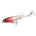 GUFIKY Fishing Lures Whopper Plopper 4.0 inch/0.5 oz with Rotating Spins Tail for Bass，Trout ，Walleye，Pike and Musky Topwater Floating Hard Baits Swimbaits with Barb Treble Hooks