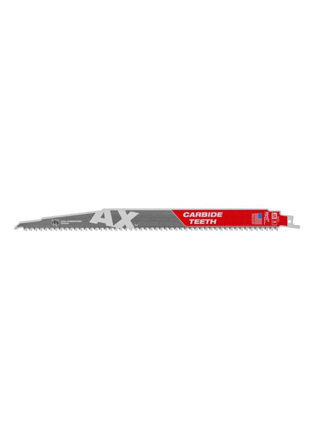Milwaukee Sawzall Blade Tct AX 300-1PC