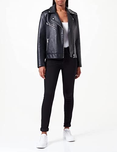 Para Mujer Jeans Lhana Skinny, Negro (pitch black D19079-B964-A810), 30W / 32L