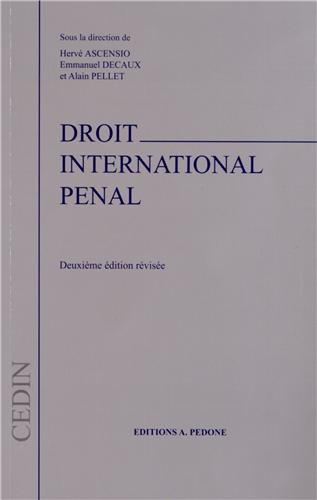 Droit international pénal