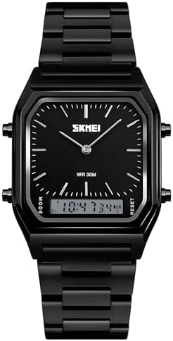 Gosasa Unisex Wrist Watch, Waterproof Analog Digital Watches with