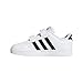 adidas Performance Baby Baseline Sneaker, White/Black/White, 5K M US Toddler
