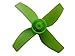 Apex RC Products Blade Inductrix Neon Green CW CCW Props - 2 Sets (8 Props) #9060G