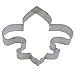 R&M Fleur De Lis 4.5" Cookie Cutter in Durable, Economical, Tinplated Steel primary