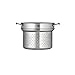 Tramontina Stainless Steel Pasta Strainer Insert for Pot, Basket compatible with 8-Quart Stock Pot