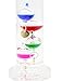 JulWhisper Galileo Thermometer, 7 Multi-Colored Spheres, Display in Fahrenheit and Celsius, 64 to 84F(16 to 28 Celcius) - 11