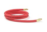 TEKTON 46333 3/8-Inch I.D. by 6-Foot 250 PSI Rubber Lead-In Air Hose with 1/4-Inch MPT Ends
