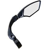 Hafny New Handlebar Bike Mirror, HD, Blast-Resistant, Glass Lens, HF-MR095 (Right)