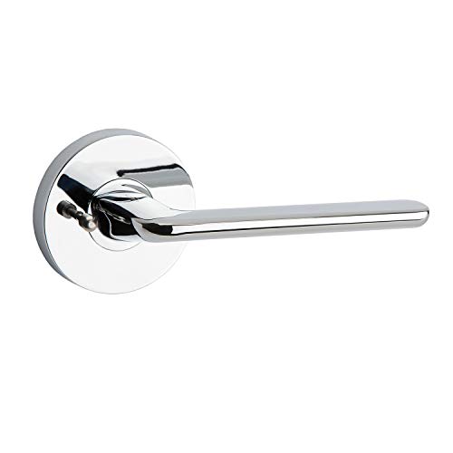 Avalon 0540 - Polished Chrome Contemporary (Modern) Door Handles (Levers, Knobs) (Privacy/Passage)