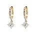 Ocaler®Crystal Hoop Hook Earrings Women Jewelry Gift