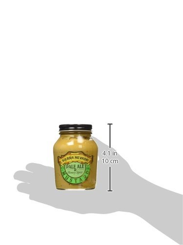 Sierra Nevada Mustard 3-Flavor Variety: One 8 oz Jar Each of Pale Ale & Honey Spice, Porter & Spicy Brown, and Stout & Stoneground in a BlackTie Box (3 Items Total)