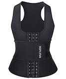 HOPLYNN Neoprene Sauna Sweat Waist Trainer Corset Trimmer Vest for Women Weight Loss, Waist Cincher Shaper Slimmer