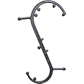Body Back Buddy Classic Back Massager &amp; Neck Massager for Pain Relief Black | USA Made Dual Massage Hooks For Back, Shoulder, And Neck, Muscle Knot Remover For Trigger Point Therapy And Full Body Relief
