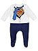 DC Comics Baby Boys' Superman Footies Size 0-3M Blue