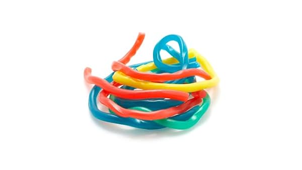 YUPIK LICORICE LACES, 2.2 LB (35.2 OZ), MULTICOLORED, SWEET FLAVOR, CHEWY, SPAGHETTI-LIKE CANDY, FUN TREAT, DELICIOUS SNACK, IDEAL FOR GIFTING & DECORATING